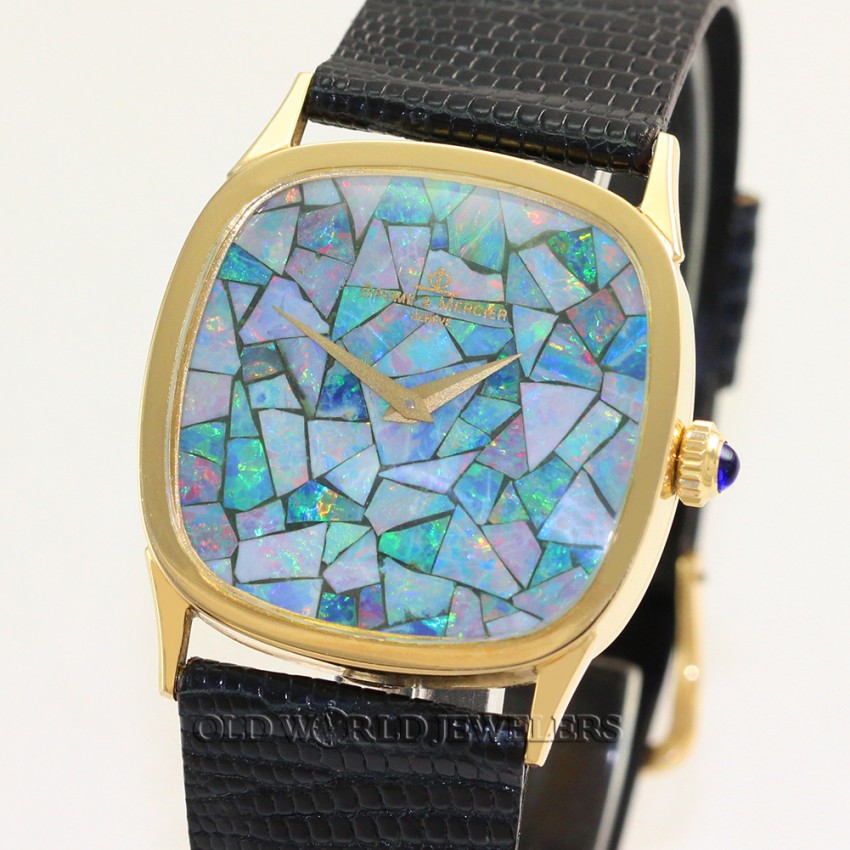 Baume Mercier Vintage Watch 14K Gold 
